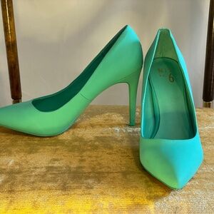 Teal Stilettos